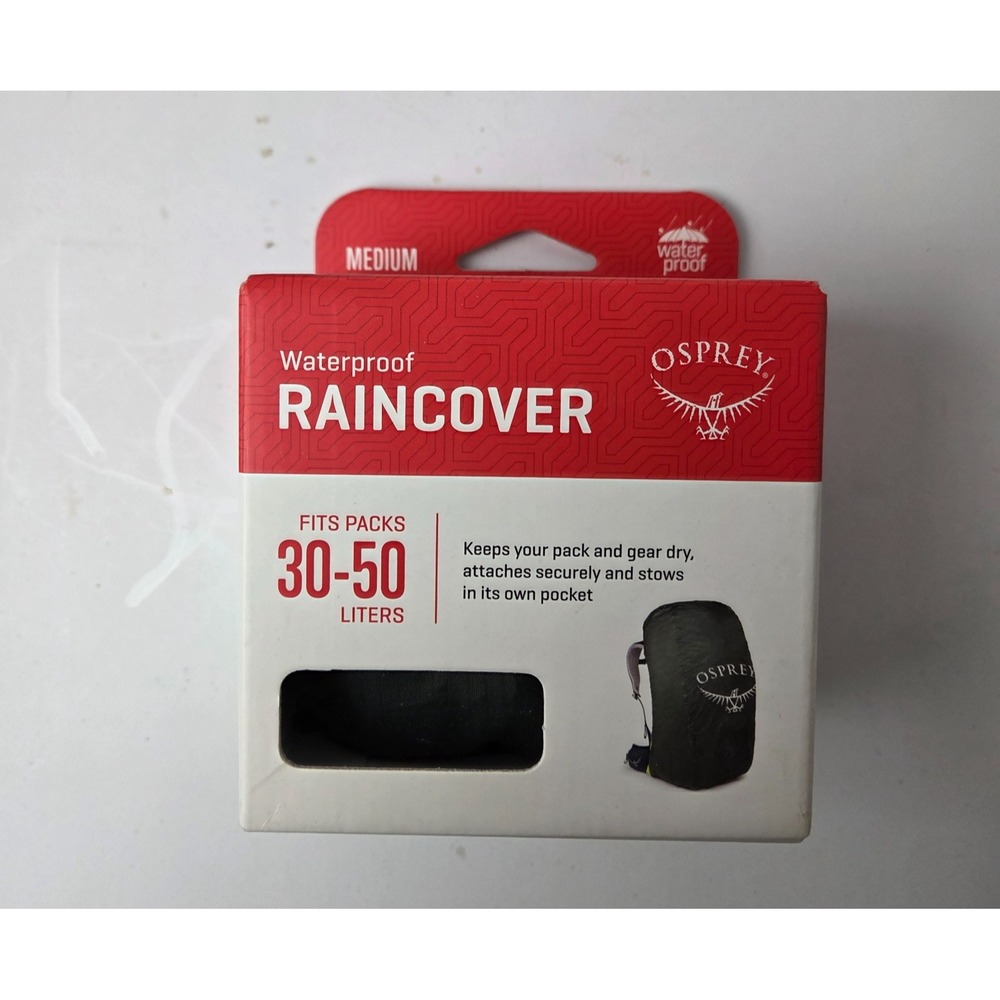 Osprey Ultralight Waterproof Raincover Medium Gray Shadow  30-50L Backpack